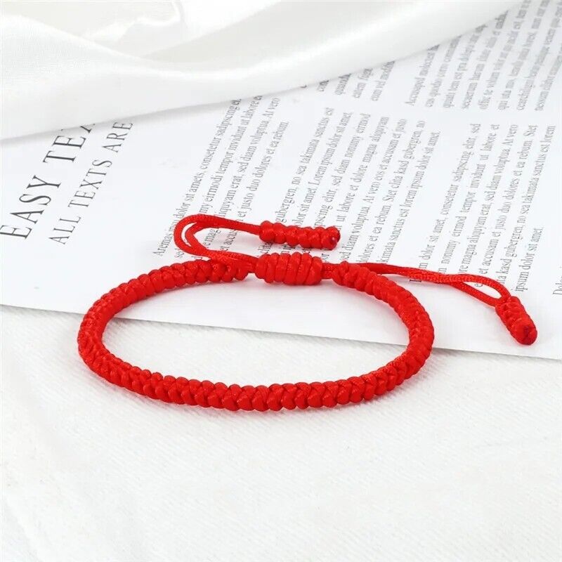 Red String Tibetan Good Luck Fortune Bracelet Kabbalah Evil Eye Protection Lucky