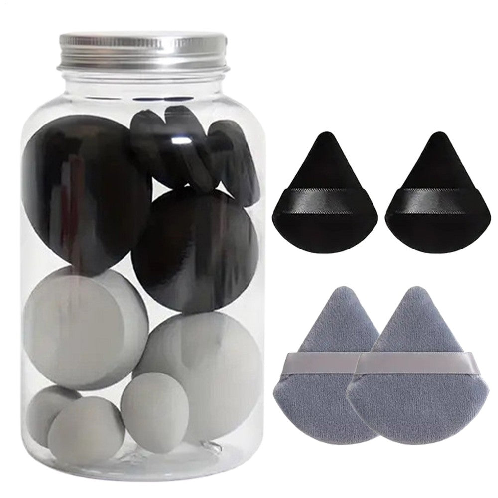 14pcs Mini Soft Make Up Sponges Powder Puff Long Lasting Beauty Sponge Wet & Dry