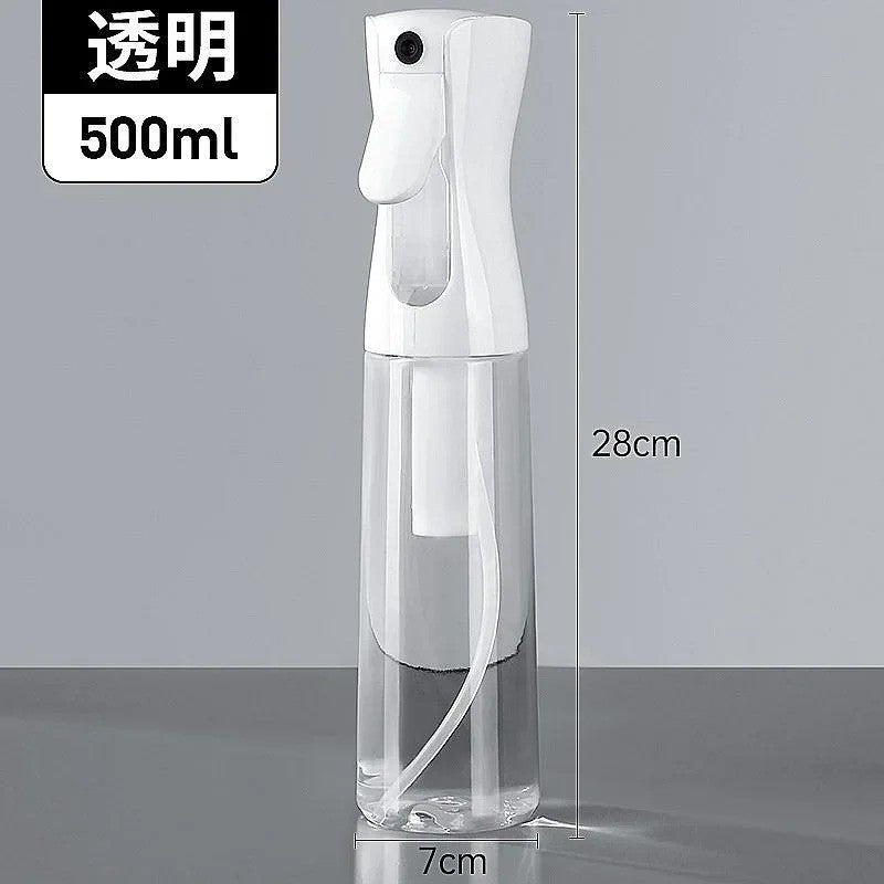 High Pressure Continuous Spray Bottle for Hair Care And Makeup Press Mist Water
