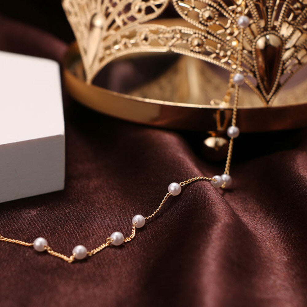 Women Fashion Pearl Choker Chain Necklace Weddings Charm Party Jewlery Gift New