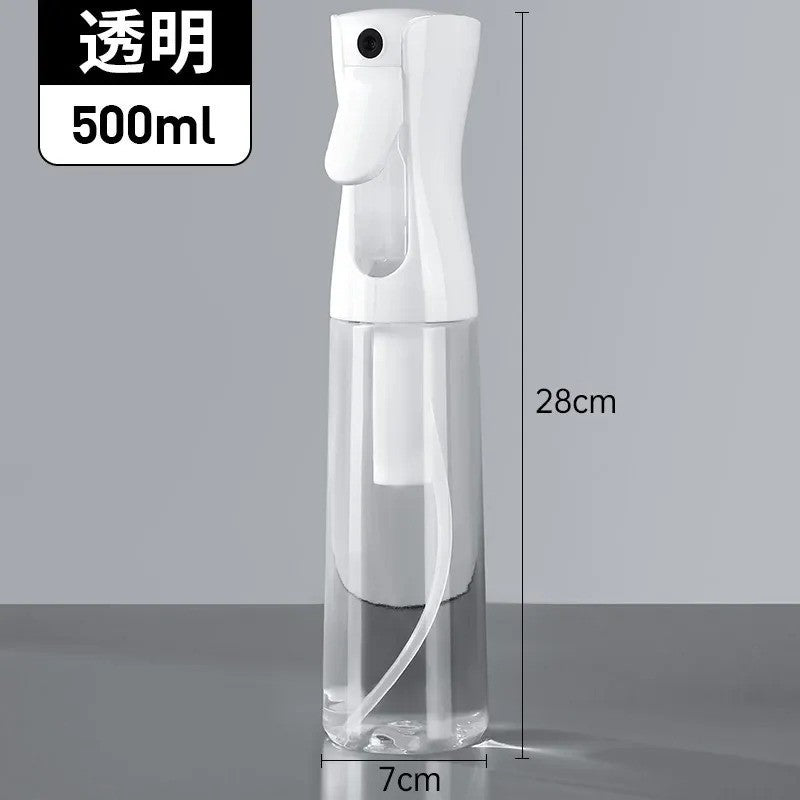 High Pressure Continuous Spray Bottle for Hair Care And Makeup Press Mist Water