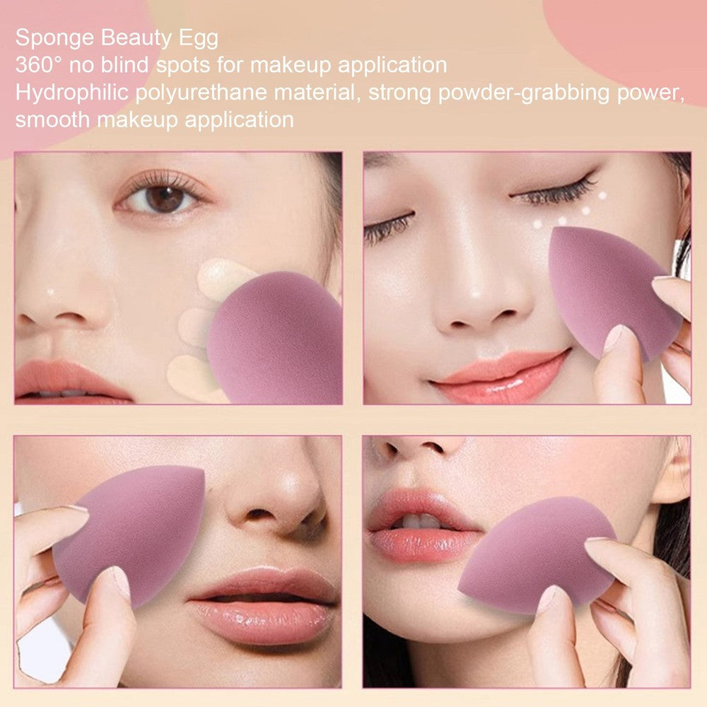 14pcs Mini Soft Make Up Sponges Powder Puff Long Lasting Beauty Sponge Wet & Dry