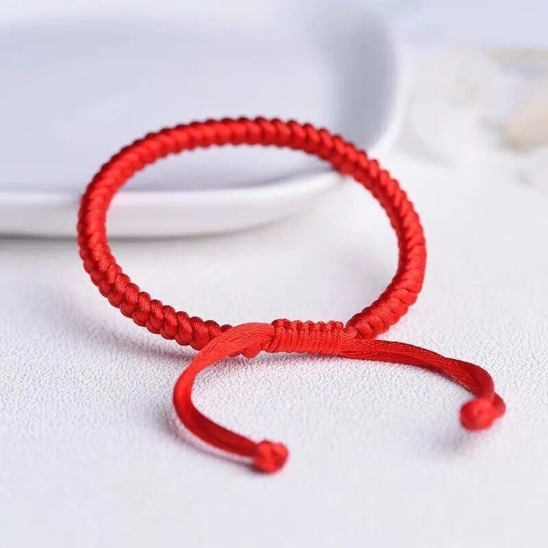 Red String Tibetan Good Luck Fortune Bracelet Kabbalah Evil Eye Protection Lucky