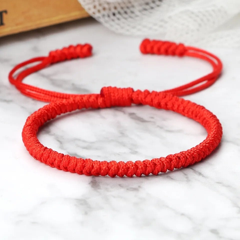 Red String Tibetan Good Luck Fortune Bracelet Kabbalah Evil Eye Protection Lucky