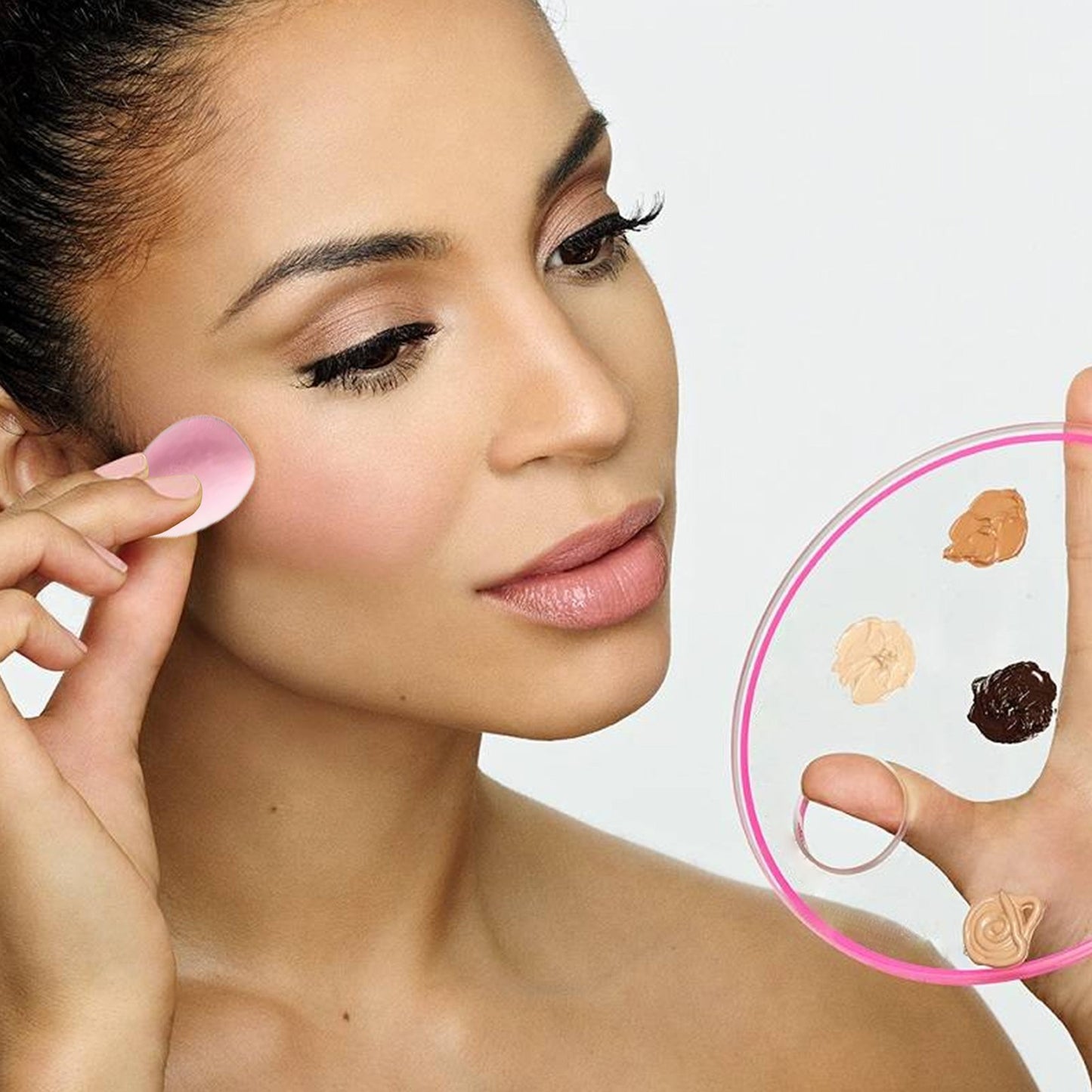 14pcs Mini Soft Make Up Sponges Powder Puff Long Lasting Beauty Sponge Wet & Dry