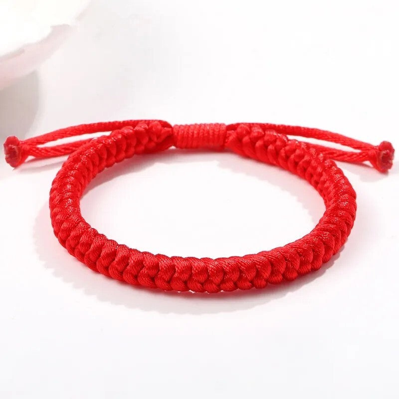 Red String Tibetan Good Luck Fortune Bracelet Kabbalah Evil Eye Protection Lucky